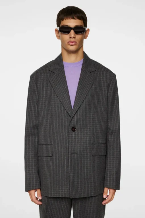 Suits & Tailoring|Blazers<J.Lindeberg Abel U Ripstop Blazer LavaSmoke