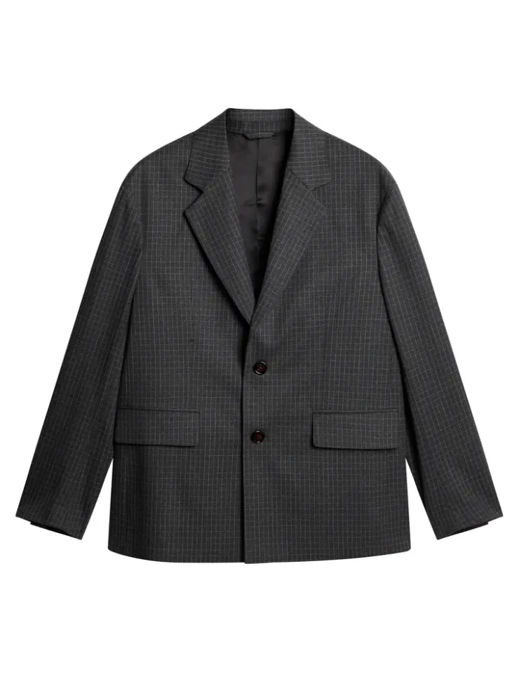 Suits & Tailoring|Blazers<J.Lindeberg Abel U Ripstop Blazer LavaSmoke
