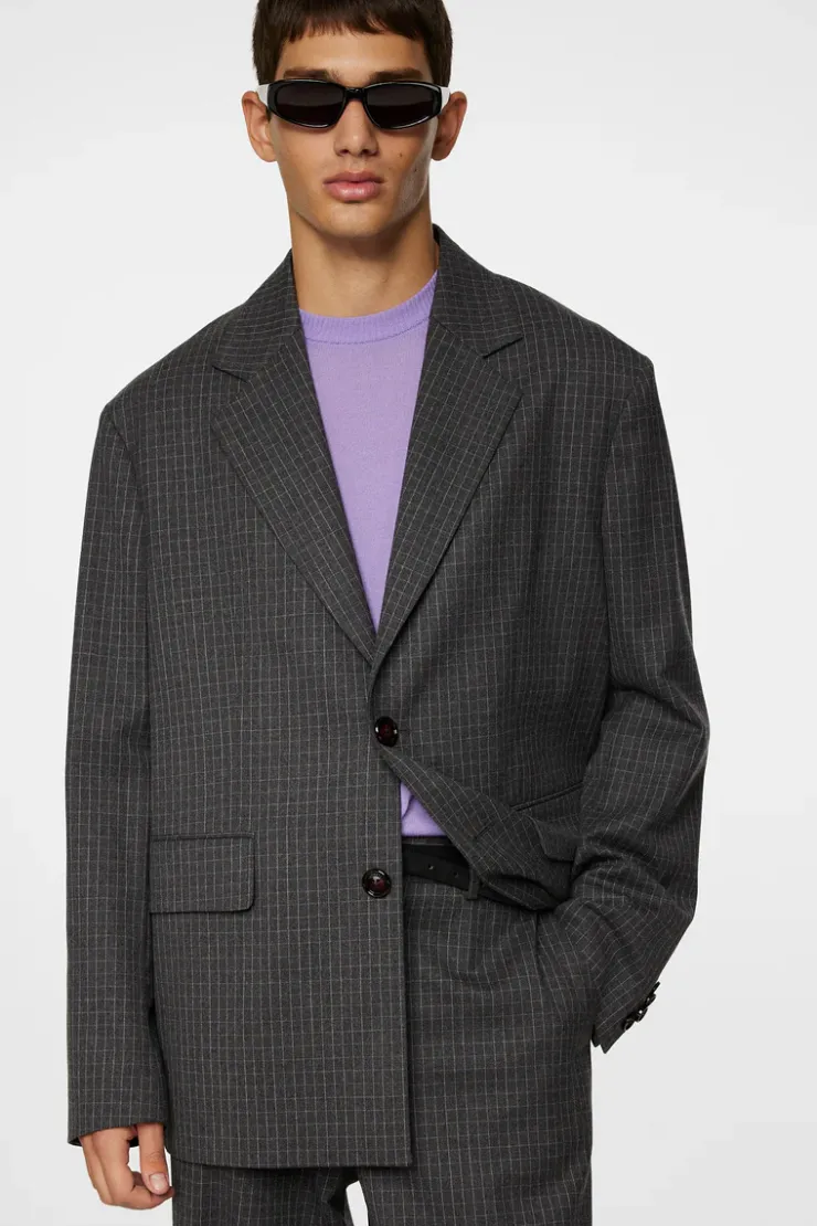 Suits & Tailoring|Blazers<J.Lindeberg Abel U Ripstop Blazer LavaSmoke