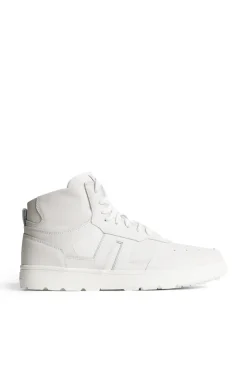 Golf|Golf Shoes<J.Lindeberg Ace High-Top Golf Sneaker White