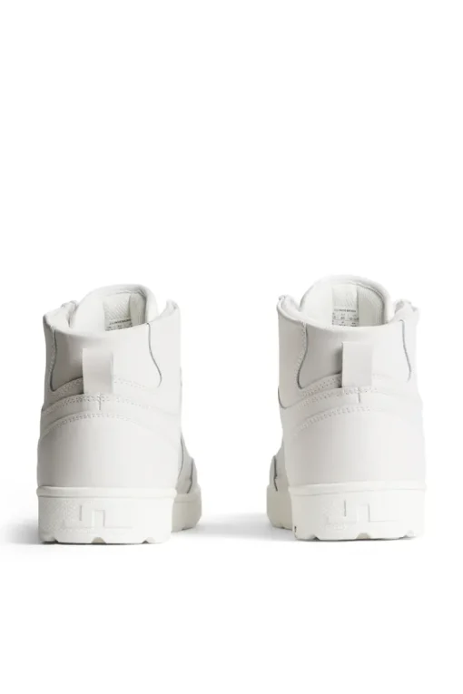 Golf|Golf Shoes<J.Lindeberg Ace High-Top Golf Sneaker White