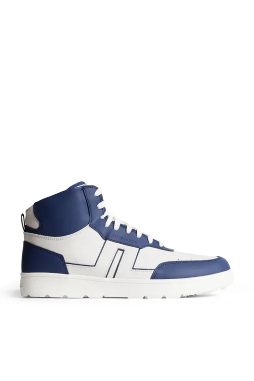 Golf|Golf Shoes<J.Lindeberg Ace High-Top Golf Sneaker EstateBlue