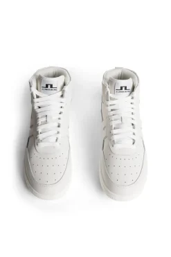 Golf|Golf Shoes<J.Lindeberg Ace High-Top Golf Sneaker W White
