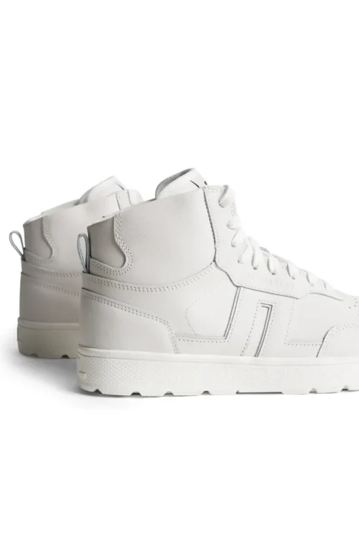 Golf|Golf Shoes<J.Lindeberg Ace High-Top Golf Sneaker W White
