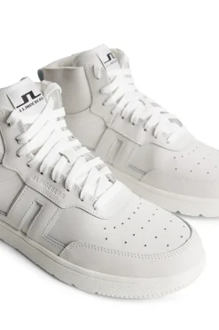 Golf|Golf Shoes<J.Lindeberg Ace High-Top Golf Sneaker W White