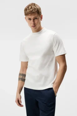 Tops|T-shirts<J.Lindeberg Ace Mock Neck T-shirt White