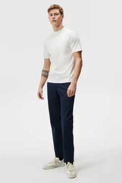 Tops|T-shirts<J.Lindeberg Ace Mock Neck T-shirt White