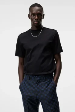 T-shirts|T-shirts<J.Lindeberg Ace Mock Neck T-shirt Black