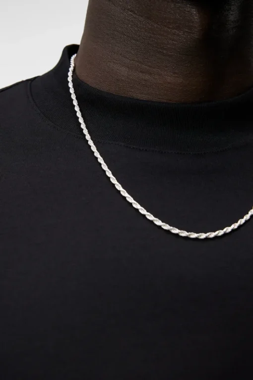 T-shirts|T-shirts<J.Lindeberg Ace Mock Neck T-shirt Black