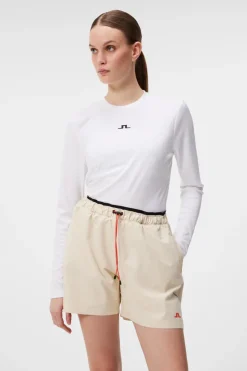 Base & Mid Layers|Outdoor<J.Lindeberg Ada LS T-shirt White