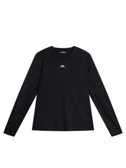Base & Mid Layers|Outdoor<J.Lindeberg Ada LS T-shirt Black