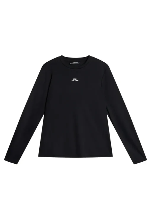 Base & Mid Layers|Outdoor<J.Lindeberg Ada LS T-shirt Black