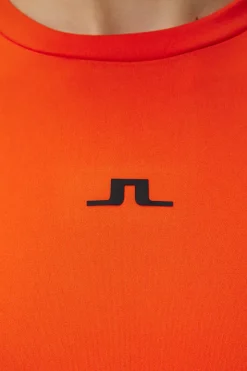 Base & Mid Layers|Outdoor<J.Lindeberg Ada T-shirt TangerineTango