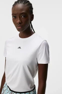 Base & Mid Layers|Outdoor<J.Lindeberg Ada T-shirt White