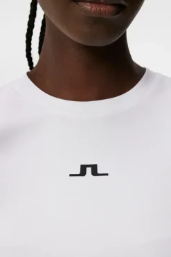 Base & Mid Layers|Outdoor<J.Lindeberg Ada T-shirt White