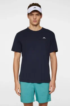 Tennis|T-shirts<J.Lindeberg Ade T-shirt JLNavy