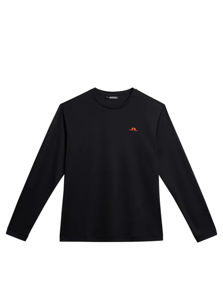 Base & Mid Layers|Outdoor<J.Lindeberg Ade T-shirt LS Black
