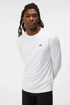 Base & Mid Layers|Outdoor<J.Lindeberg Ade T-shirt LS White