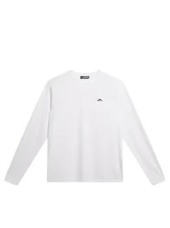 Base & Mid Layers|Outdoor<J.Lindeberg Ade T-shirt LS White
