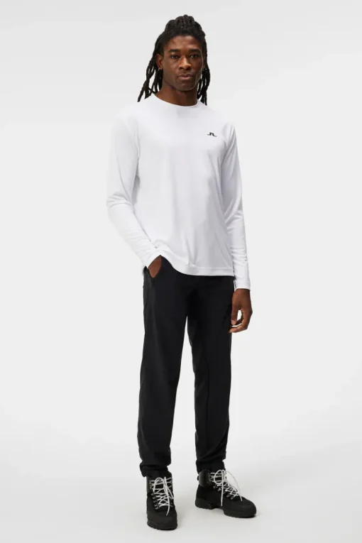 Base & Mid Layers|Outdoor<J.Lindeberg Ade T-shirt LS White