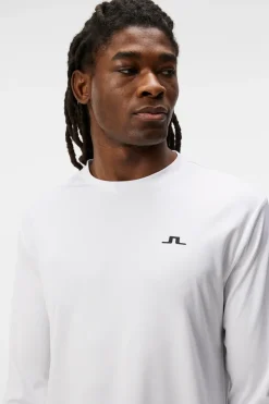 Base & Mid Layers|Outdoor<J.Lindeberg Ade T-shirt LS White