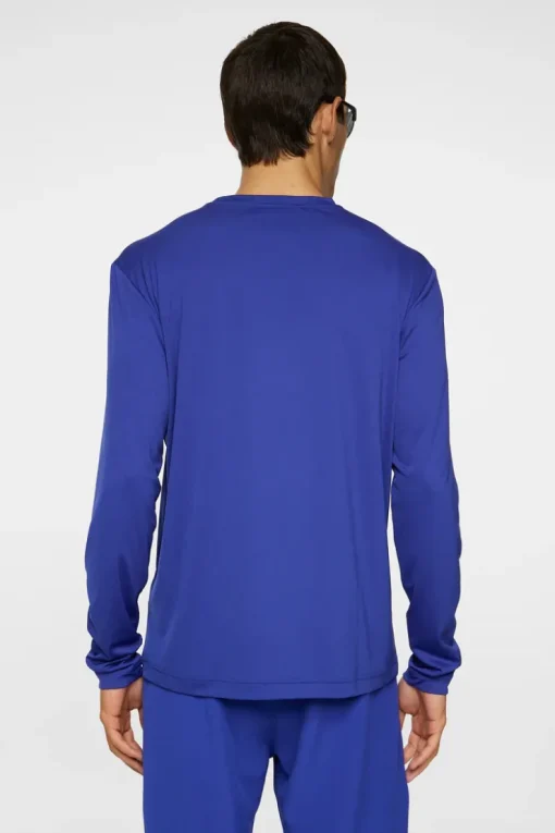 T-shirts|Active<J.Lindeberg Ade T-shirt LS ClematisBlue