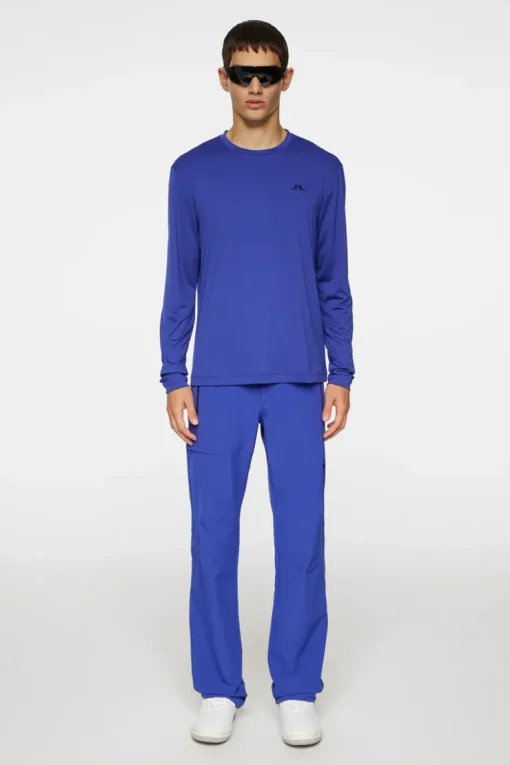 T-shirts|Active<J.Lindeberg Ade T-shirt LS ClematisBlue