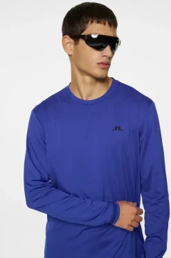 T-shirts|Active<J.Lindeberg Ade T-shirt LS ClematisBlue