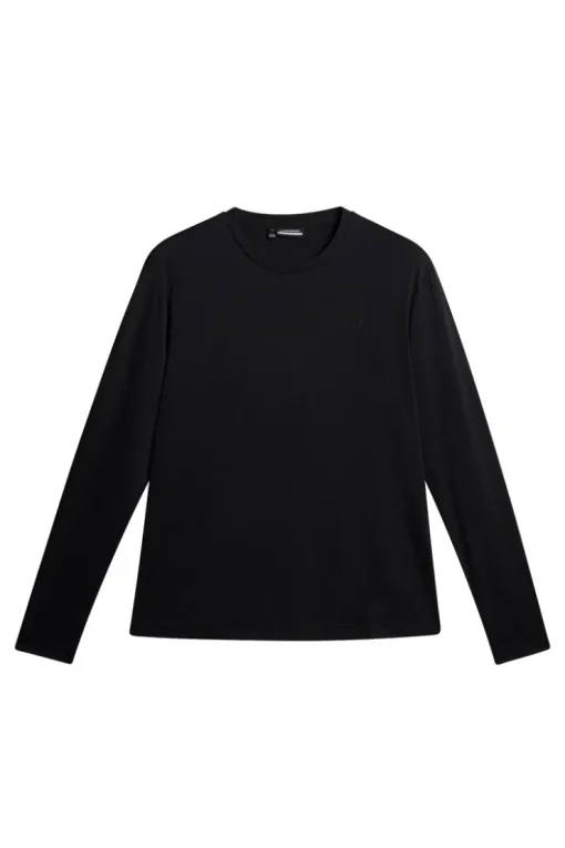 T-shirts|Active<J.Lindeberg Ade T-shirt LS Black