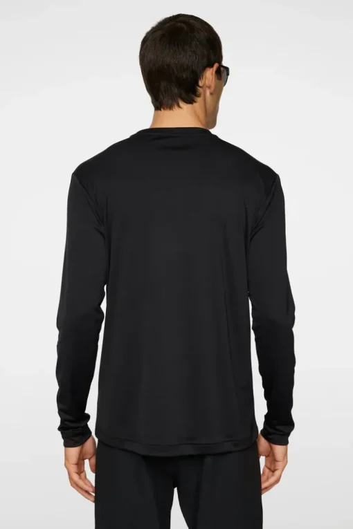 T-shirts|Active<J.Lindeberg Ade T-shirt LS Black