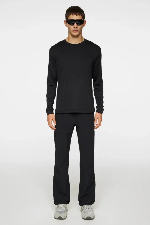 T-shirts|Active<J.Lindeberg Ade T-shirt LS Black
