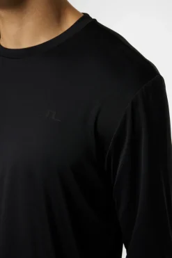 T-shirts|Active<J.Lindeberg Ade T-shirt LS Black