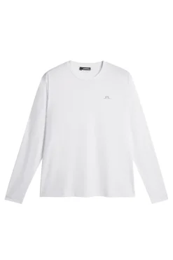 T-shirts|Tennis<J.Lindeberg Ade T-shirt LS White