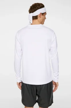 T-shirts|Tennis<J.Lindeberg Ade T-shirt LS White