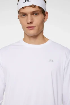 T-shirts|Tennis<J.Lindeberg Ade T-shirt LS White