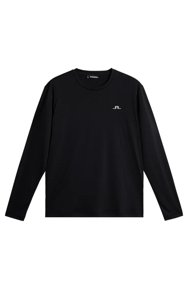 T-shirts|Tennis<J.Lindeberg Ade T-shirt LS Black
