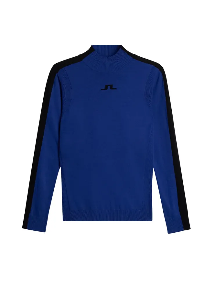 Golf|Knitwear<J.Lindeberg Adia Knitted Sweater ClematisBlue