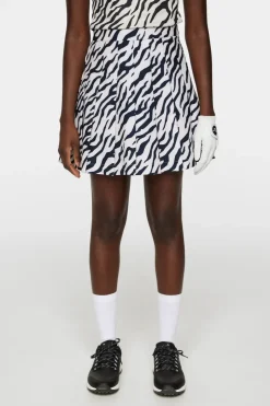 Golf|Skirts<J.Lindeberg Adina Print Skirt TourTigerMoonbeamM
