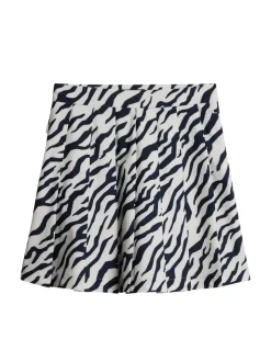 Golf|Skirts<J.Lindeberg Adina Print Skirt TourTigerMoonbeamM