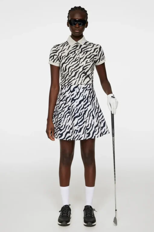 Golf|Skirts<J.Lindeberg Adina Print Skirt TourTigerMoonbeamM