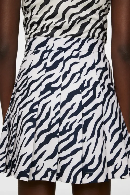 Golf|Skirts<J.Lindeberg Adina Print Skirt TourTigerMoonbeamM