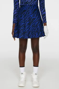 Golf|Skirts<J.Lindeberg Adina Print Skirt TourTigerClematisM