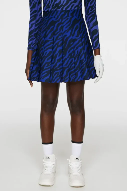 Golf|Skirts<J.Lindeberg Adina Print Skirt TourTigerClematisM