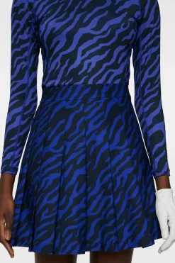 Golf|Skirts<J.Lindeberg Adina Print Skirt TourTigerClematisM