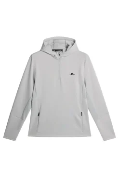 Golf|Hoodies<J.Lindeberg Aerial Quarter Zip Hood HighRise