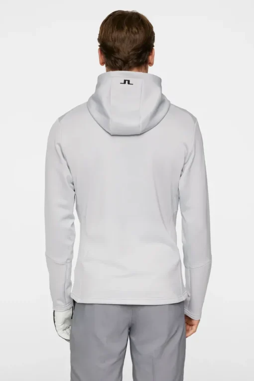 Golf|Hoodies<J.Lindeberg Aerial Quarter Zip Hood HighRise
