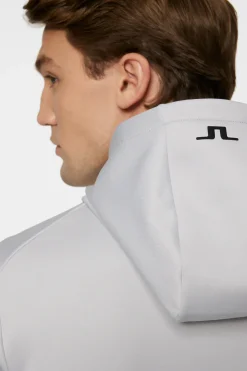 Golf|Hoodies<J.Lindeberg Aerial Quarter Zip Hood HighRise
