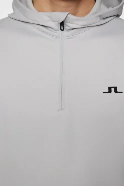 Golf|Hoodies<J.Lindeberg Aerial Quarter Zip Hood HighRise