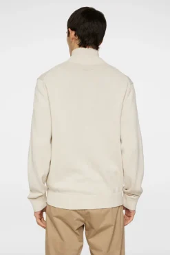 Knitwear|Tops<J.Lindeberg Alexis Full Zip Cardigan Moonbeam