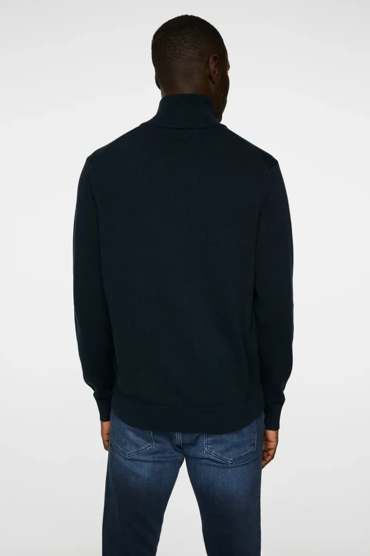 Knitwear|Tops<J.Lindeberg Alexis Full Zip Cardigan JLNavy
